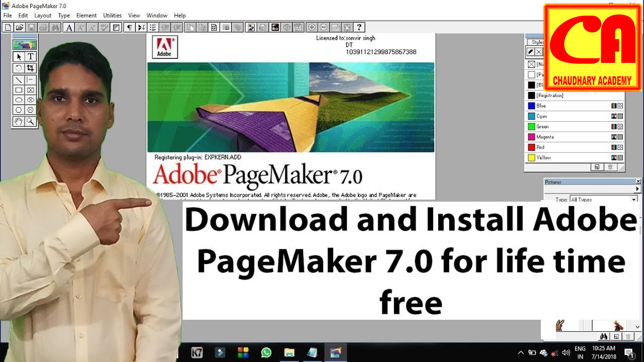 adobe pagemaker 6.5 free download for mac